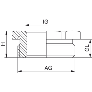 Nerezová hranatá redukcia RS-INOX / RSD-INOX