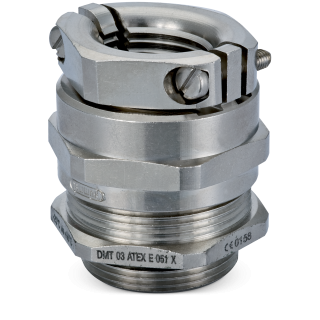 Kovové HSK-MZ-EMV-Ex / HSK-MZ-PVDF-Ex vývodky s prídavným uchytením proti namáhaniu