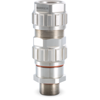 EXIOS + BARRIER Poniklovaná mosadz káblové vývodky pre nebezpečné oblasti